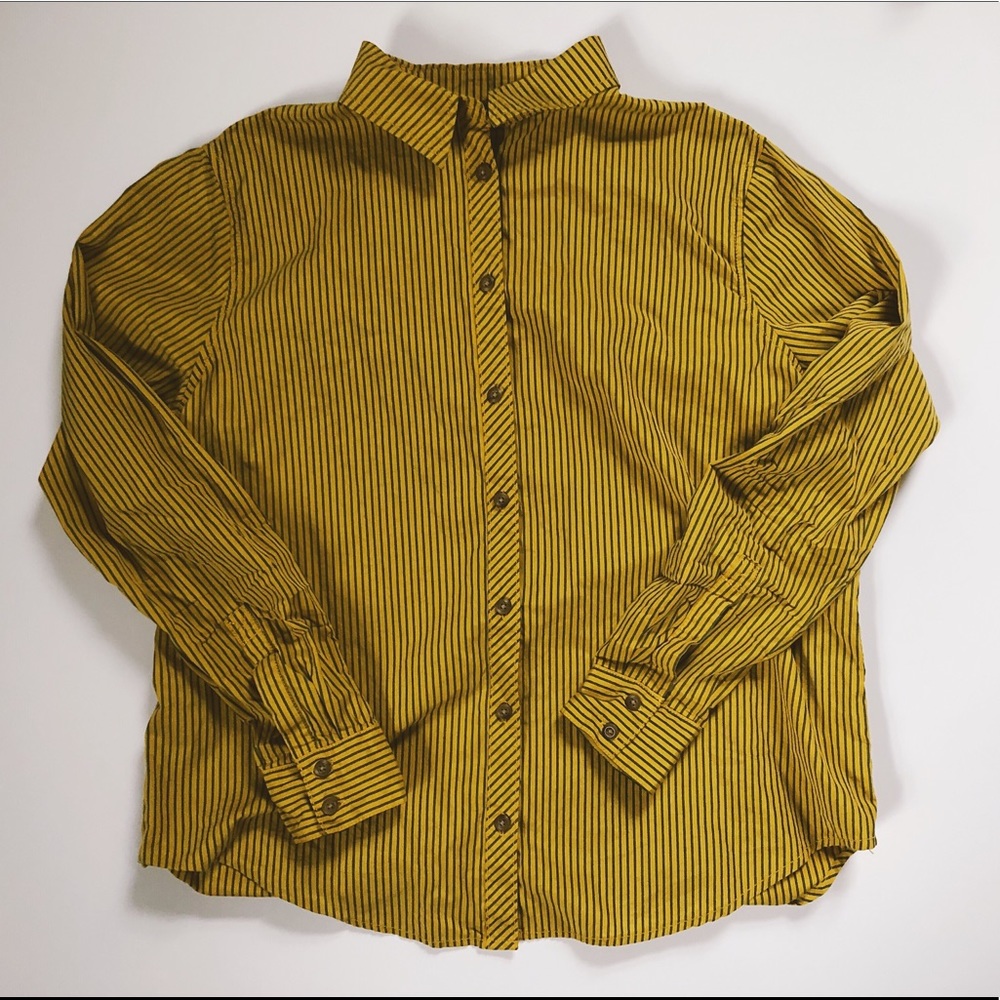 Striped Button Up